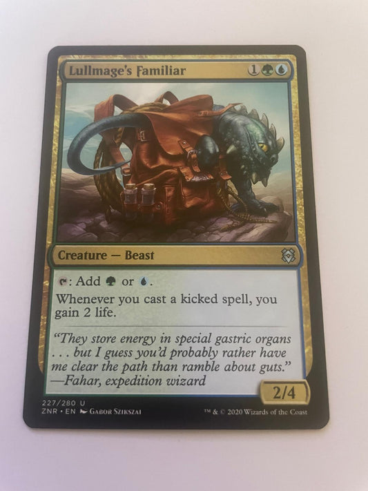 Lullmage's Familiar 227 Uncommon Zendikar Rising Magic: The Gathering Near Mint