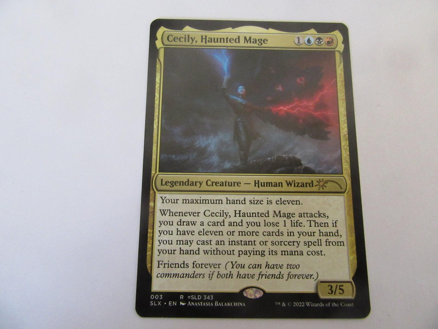 Cecily, Haunted Mage 3 SLX Cards NM