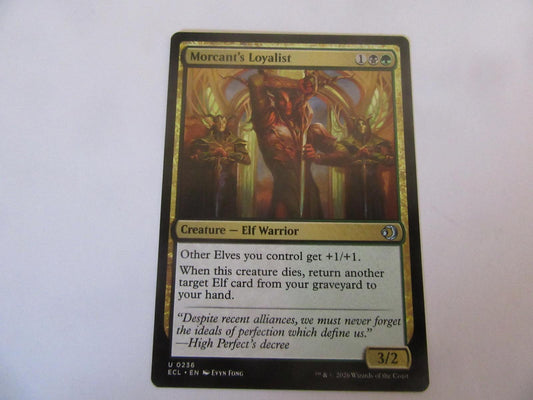Morcant's Loyalist 236 Lorwyn Eclipsed ECL NM