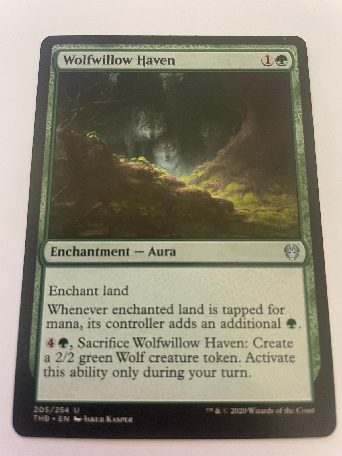 Wolfwillow Haven 205 Uncommon Theros Beyond Death Magic: The Gathering Near Mint