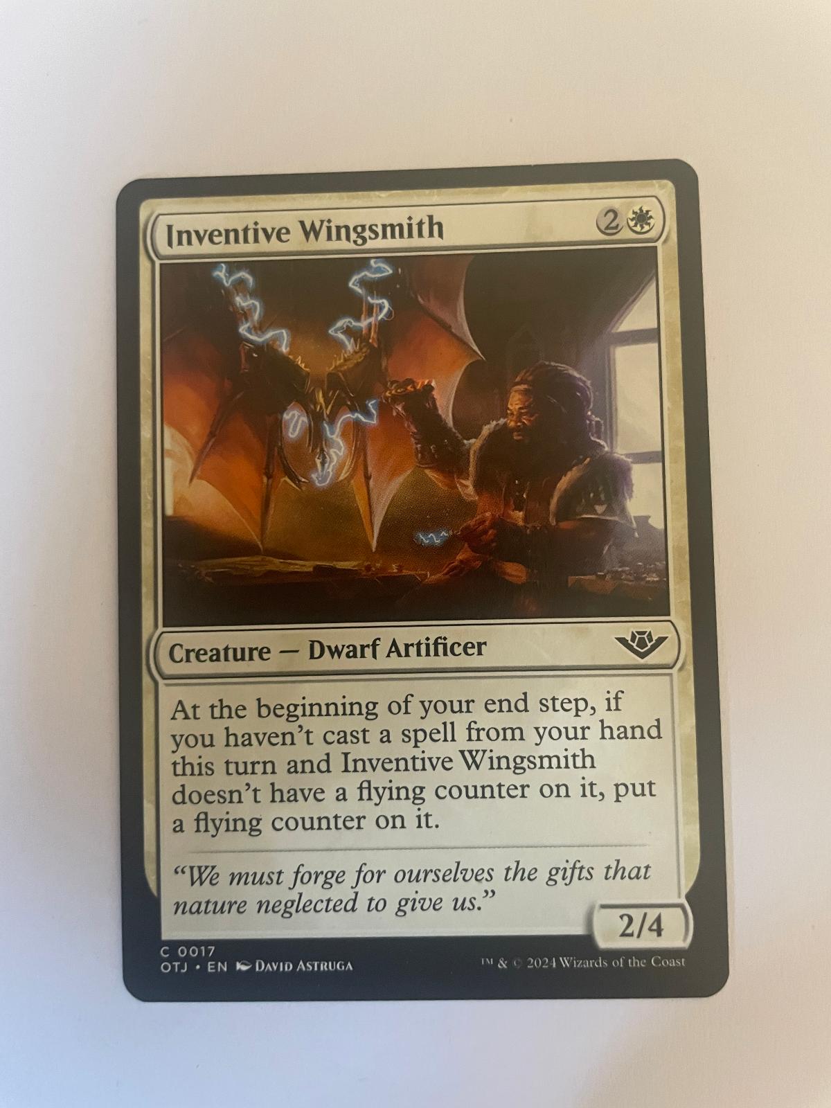 Inventive Wingsmith 17 Outlaws of Thunder Junction OTJ NM