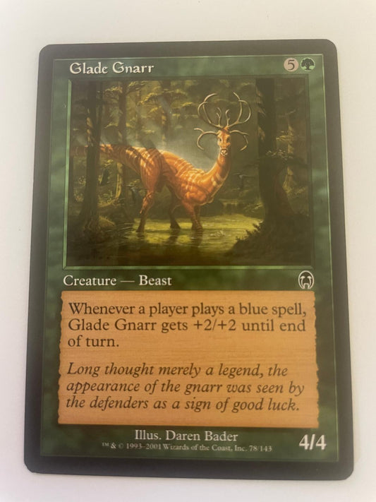 Glade Gnarr 78 Common Apocalypse Magic: The Gathering Near Mint