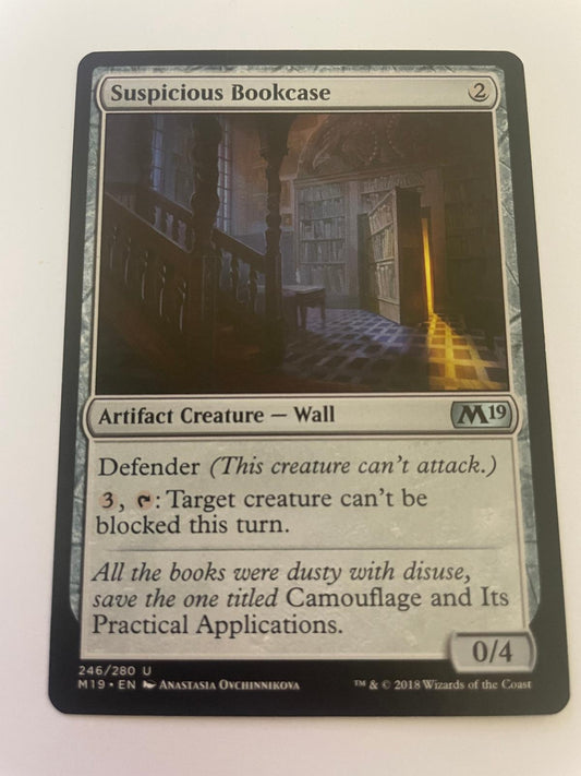 Suspicious Bookcase 246 Uncommon The List Reprints Magic: The Gathering NM