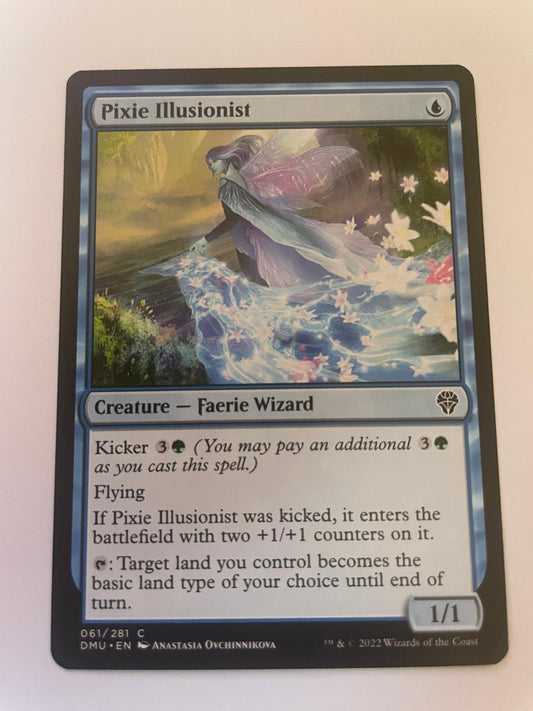 Pixie Illusionist 61 Common Dominaria United Magic: The Gathering Near Mint