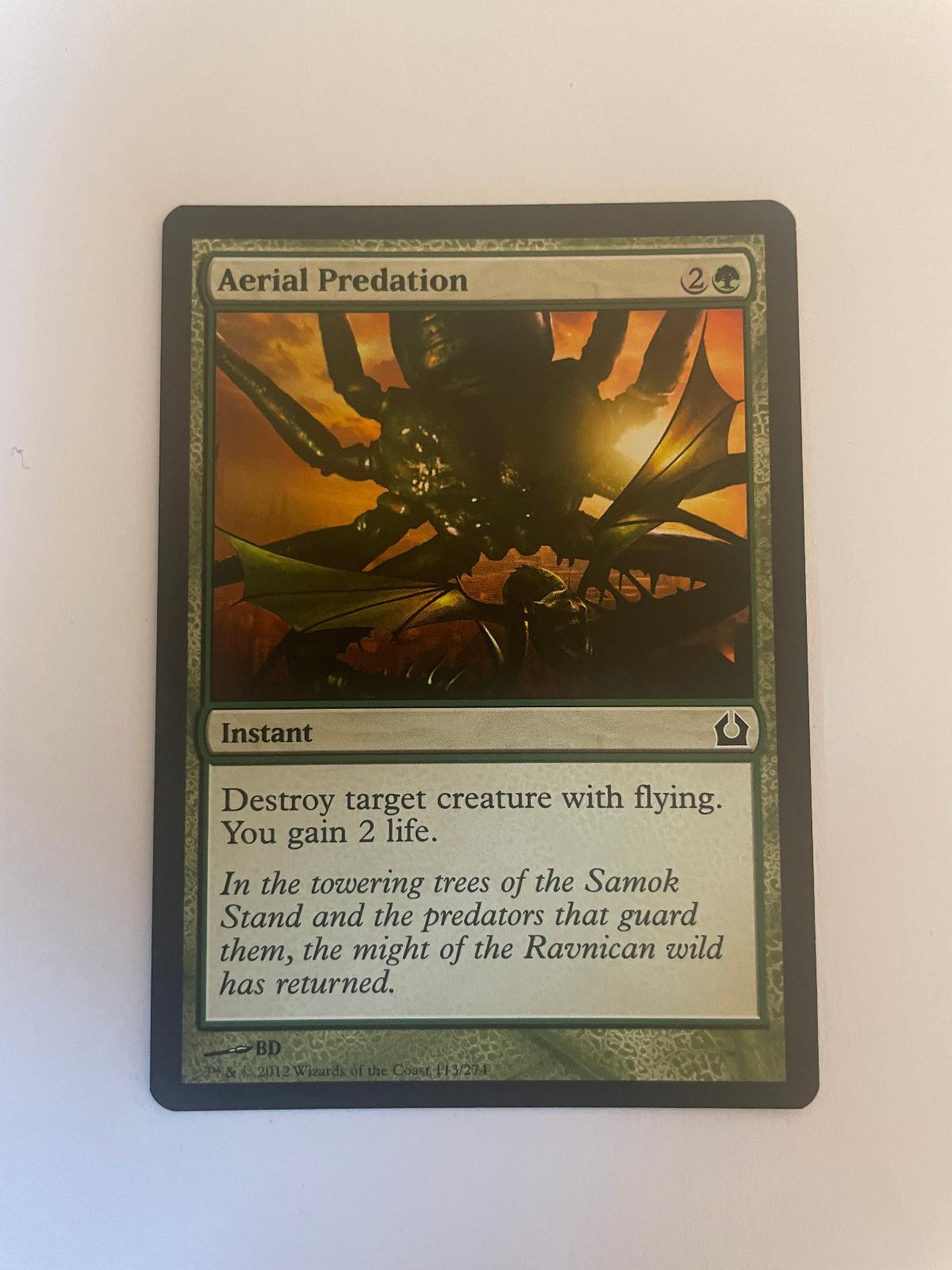 Aerial Predation 113 Return to Ravnica RTR NM