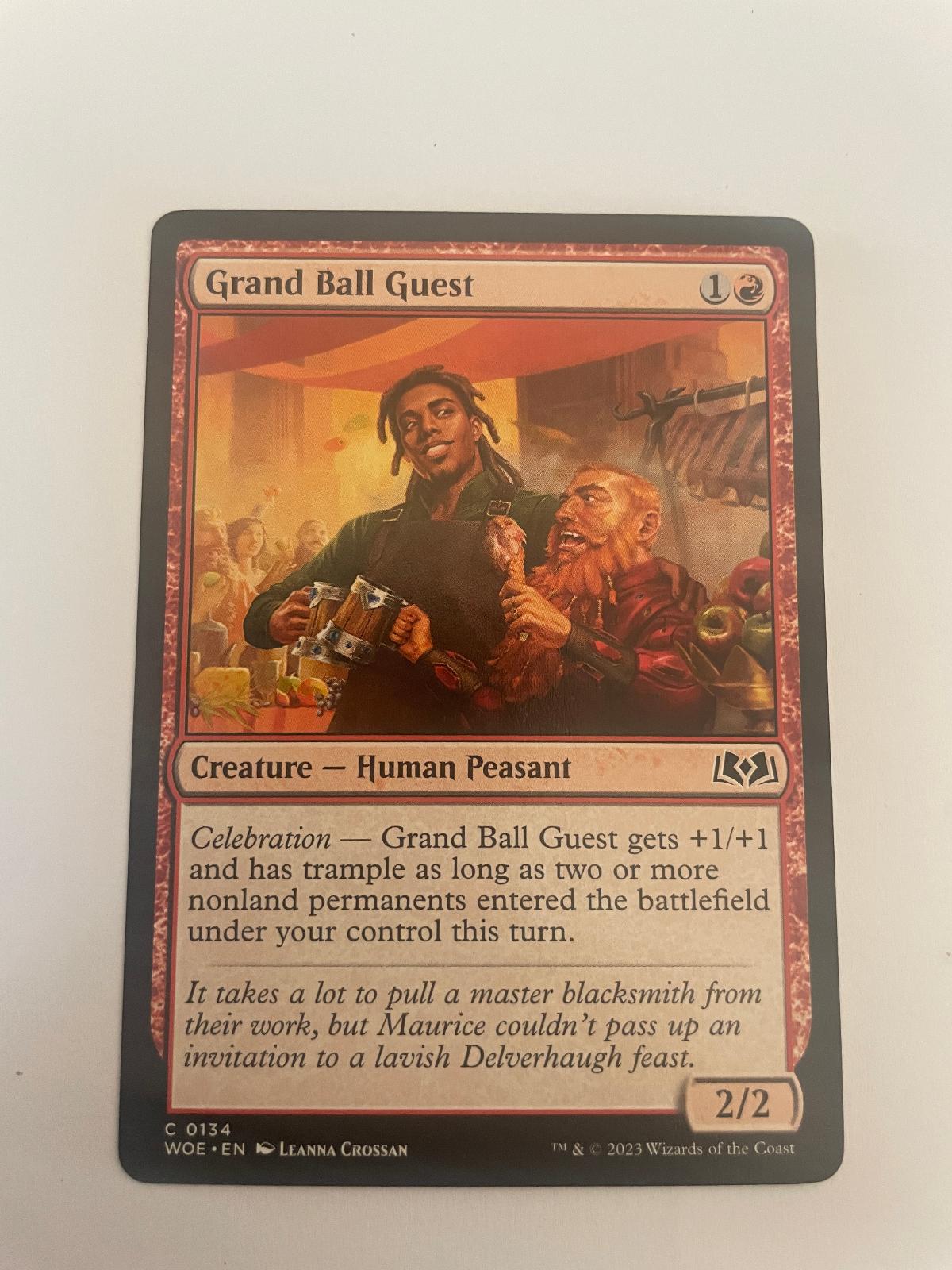 Grand Ball Guest 134 Wilds of Eldraine WOE NM