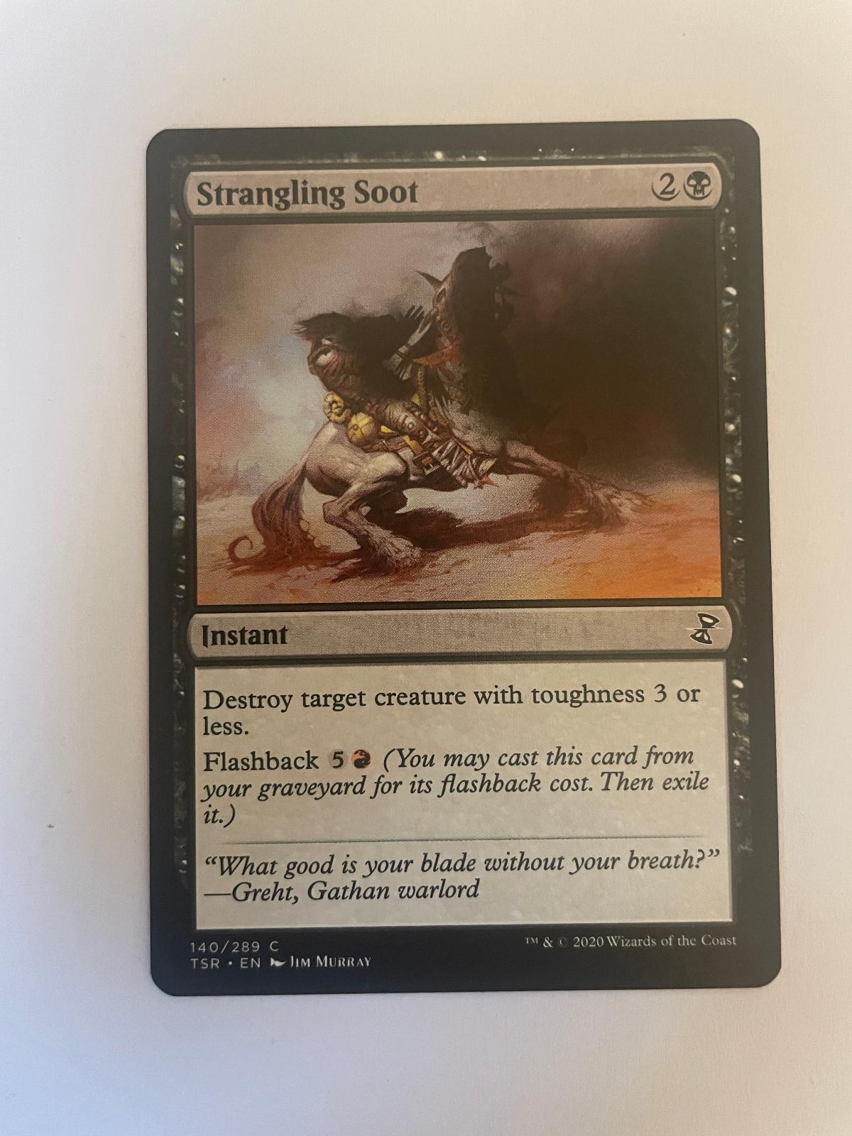 Strangling Soot 140 Time Spiral: Remastered TSR NM
