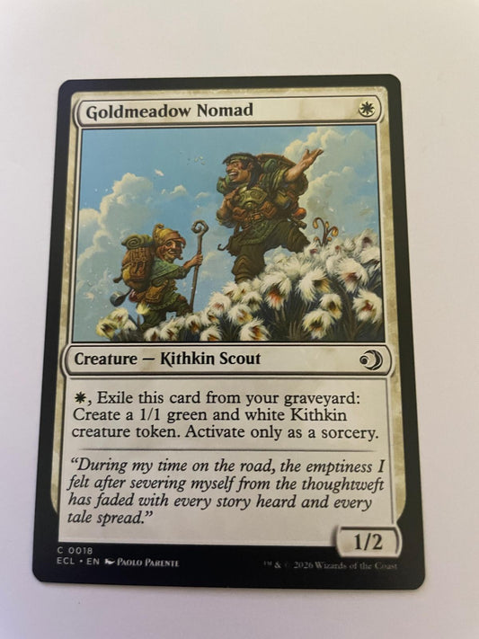 Goldmeadow Nomad 18 Common Lorwyn Eclipsed Magic: The Gathering Near Mint