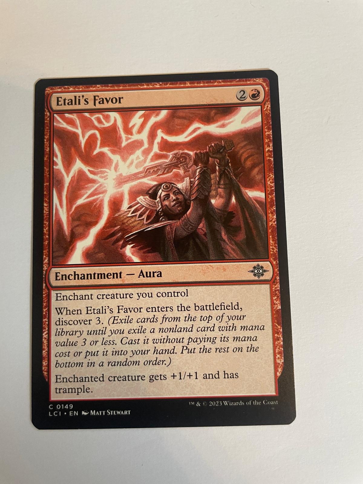 Etali's Favor 149 The Lost Caverns of Ixalan NM