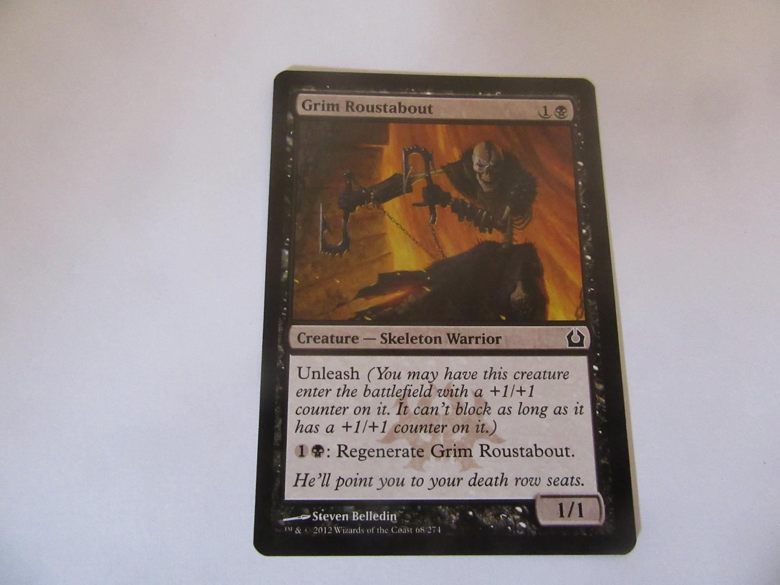 Grim Roustabout 68 Return to Ravnica NM