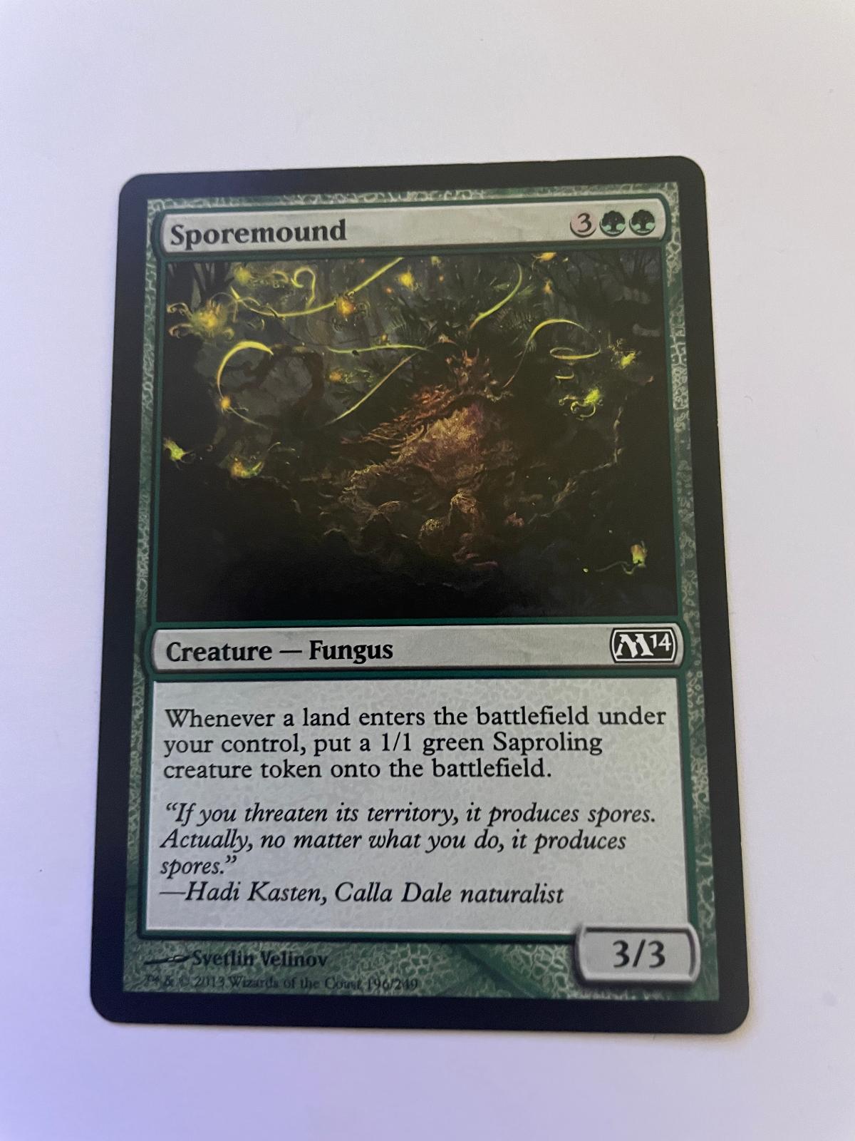 Sporemound 196/249 Common The List Reprints Magic: The Gathering Near Mint
