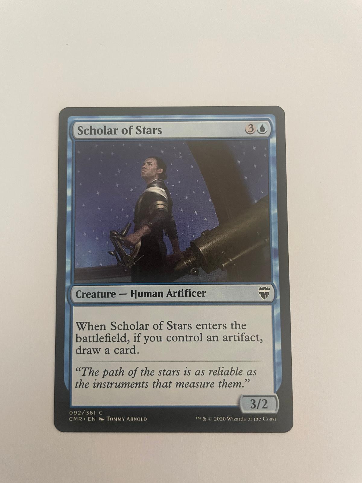 Scholar of Stars 92 Commander Legends CMR NM