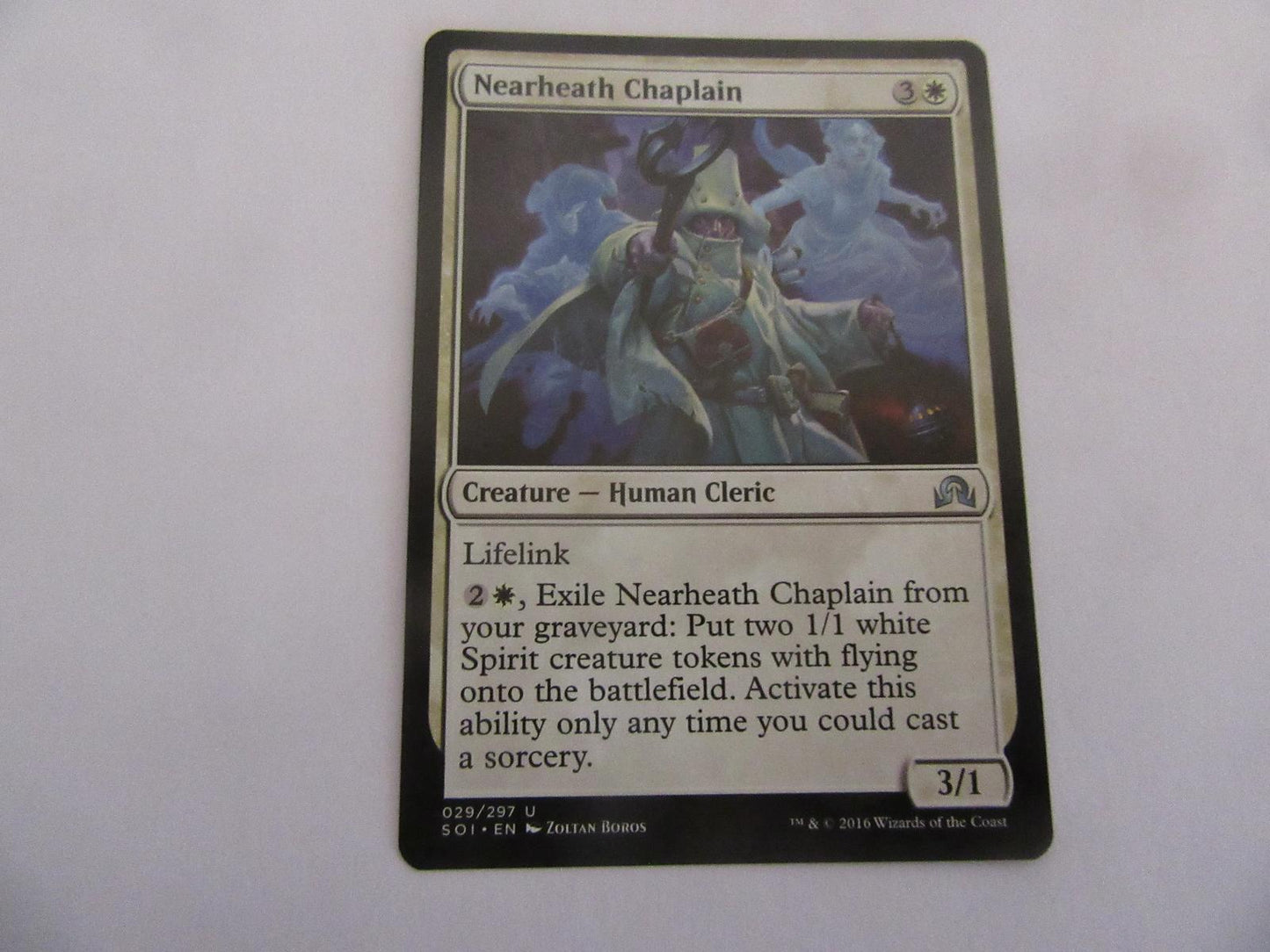 Nearheath Chaplain 29 Shadows over Innistrad NM