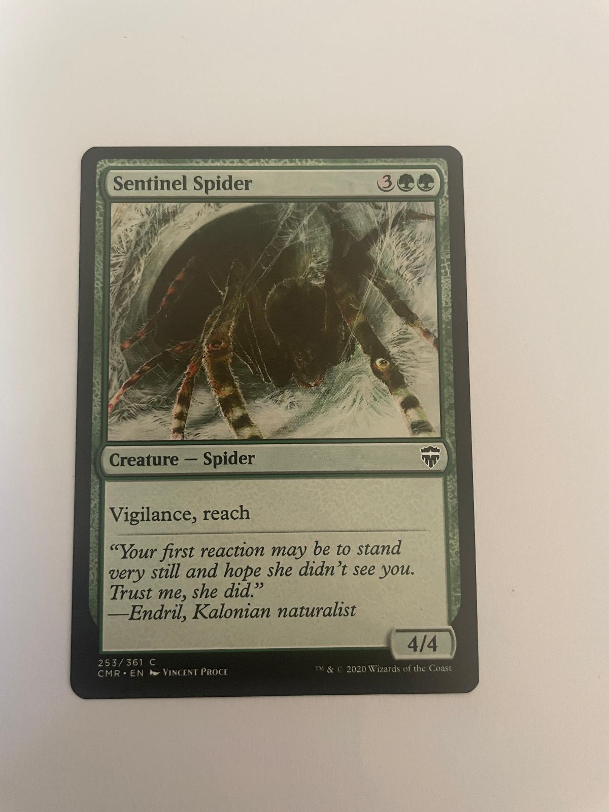 Sentinel Spider 253 Commander Legends CMR NM