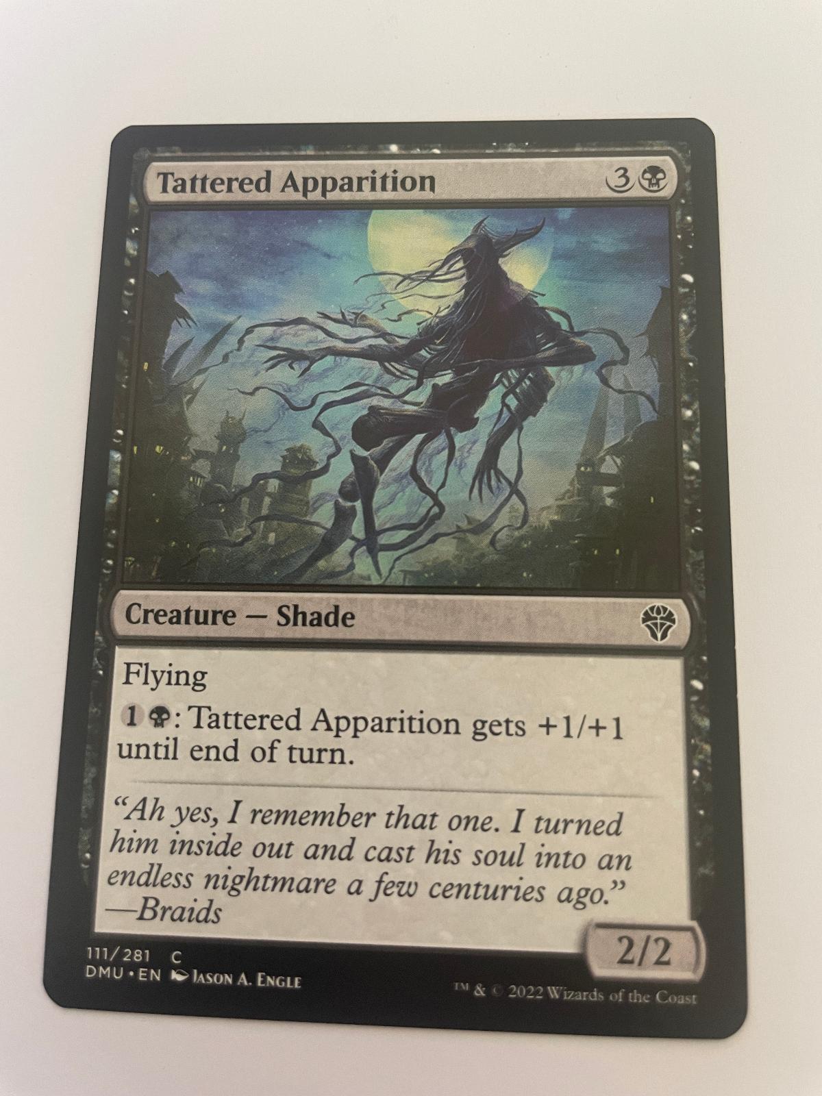 Tattered Apparition 111 Common Dominaria United Magic: The Gathering Near Mint