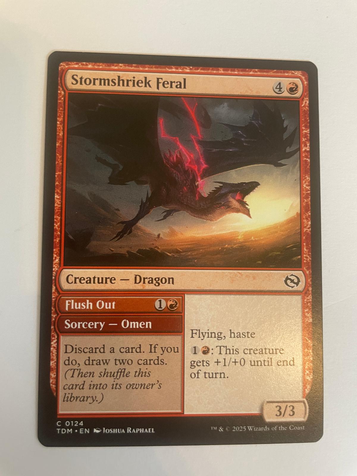 Stormshriek Feral 124 Tarkir: Dragonstorm NM