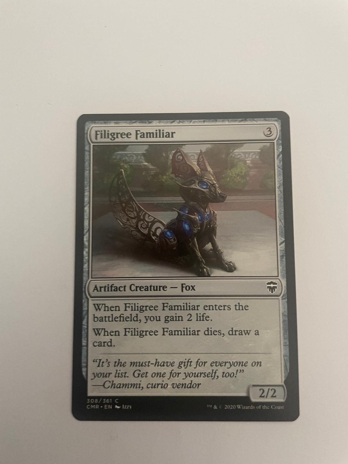 Filigree Familiar 308 Commander Legends CMR NM