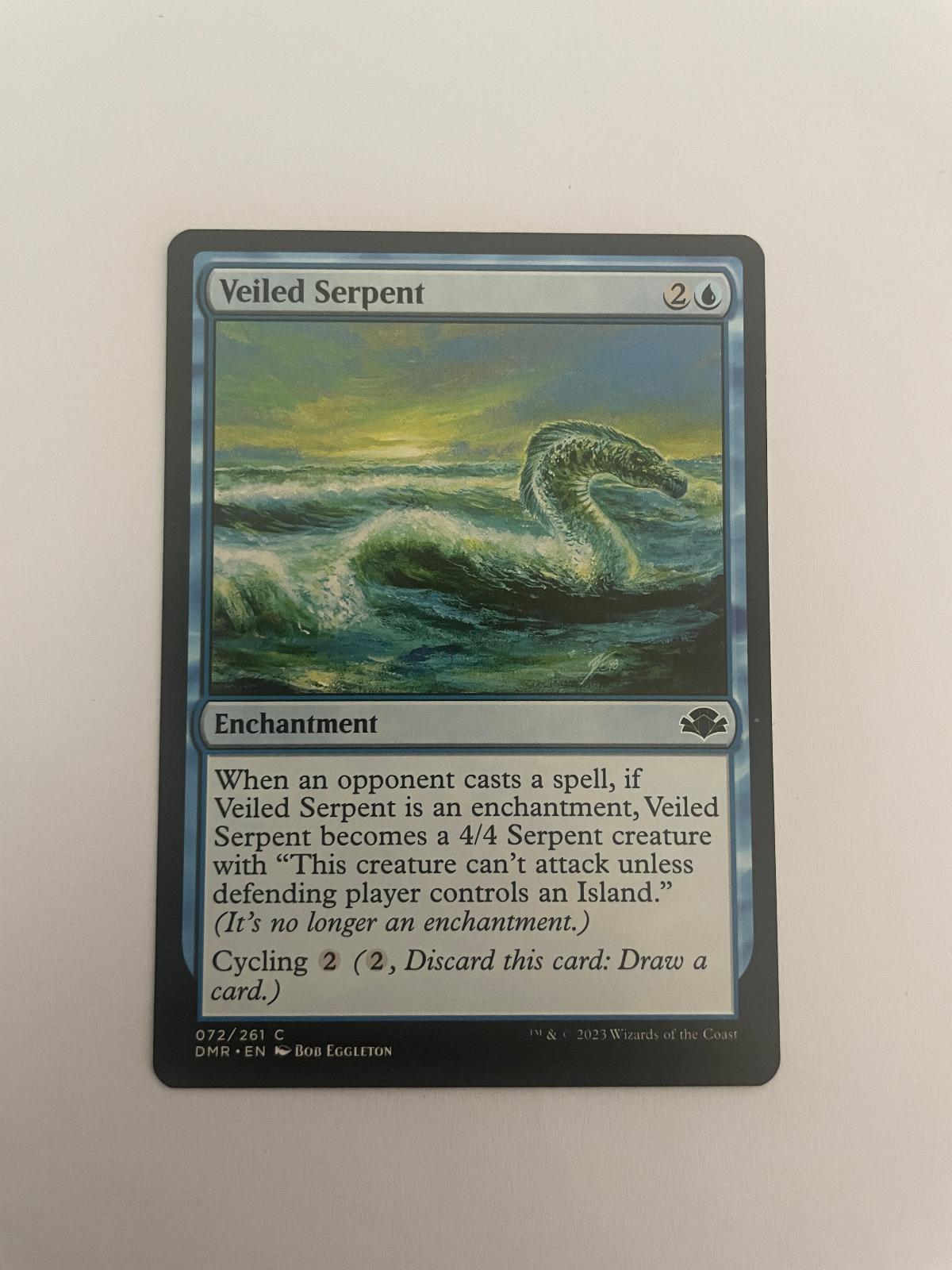 Veiled Serpent 72 Dominaria Remastered DMR NM