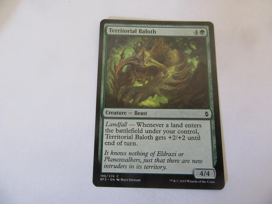 Territorial Baloth 196 Battle for Zendikar NM