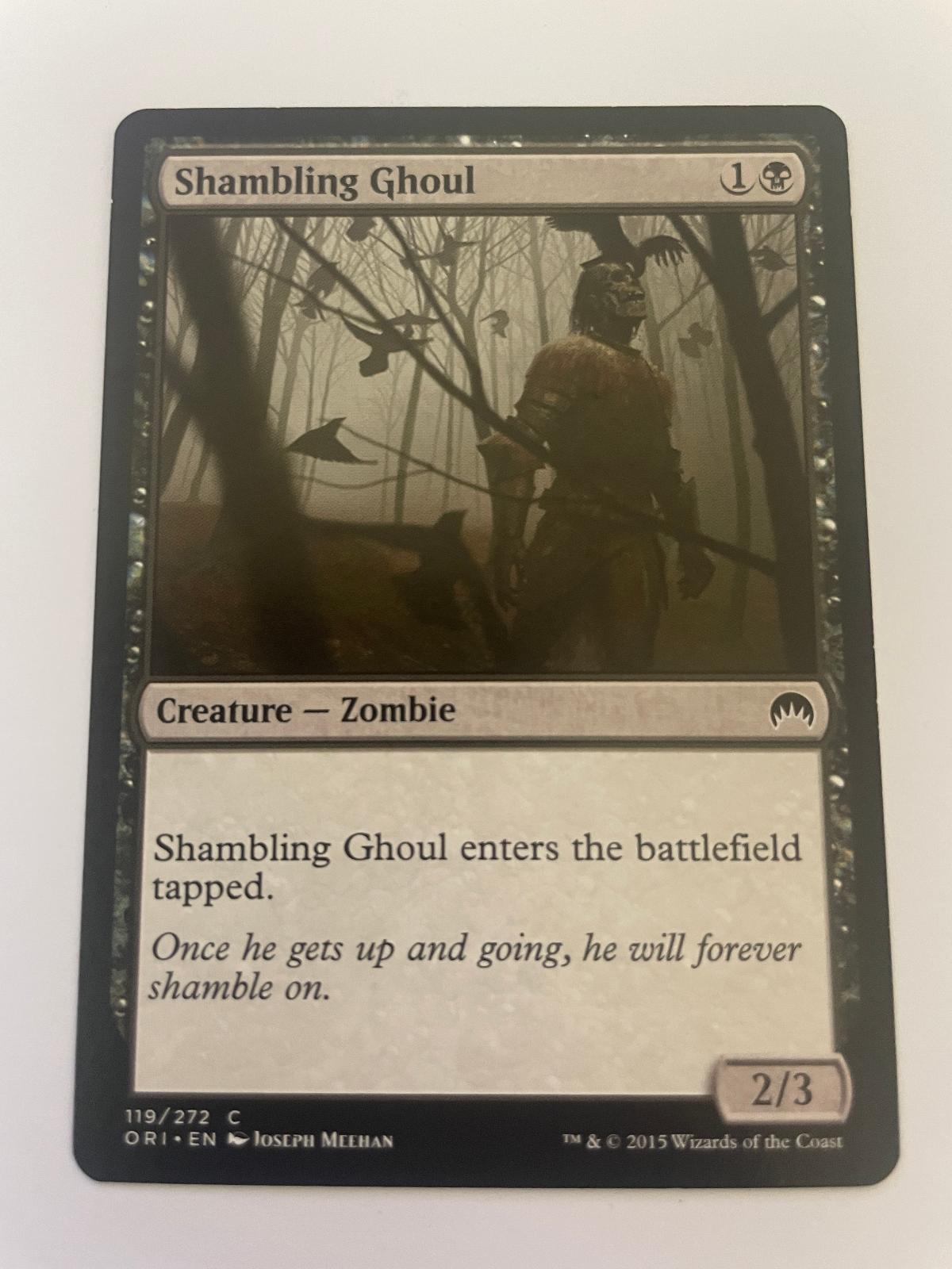 Shambling Ghoul 119 Common Magic Origins Magic: The Gathering Near Mint