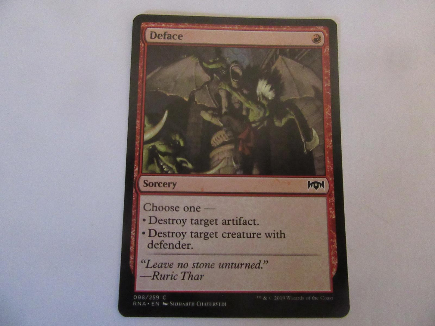 Deface 98 Ravnica Allegiance NM