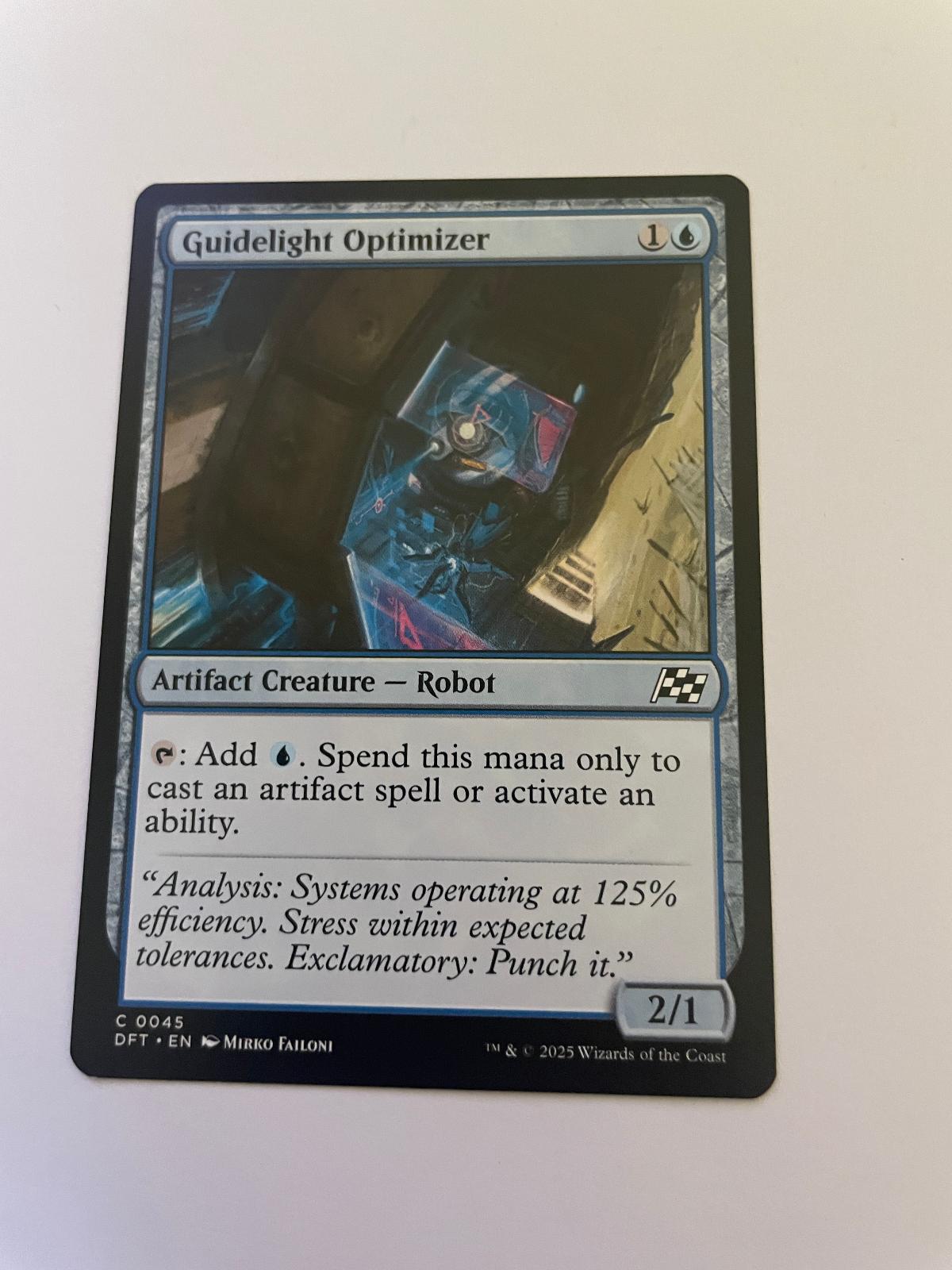 Guidelight Optimizer 45 Common Aetherdrift Magic: The Gathering Near Mint