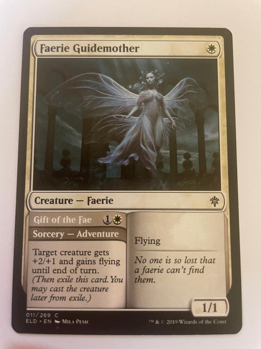 Faerie Guidemother 11 Common Throne of Eldraine Magic: The Gathering Near Mint
