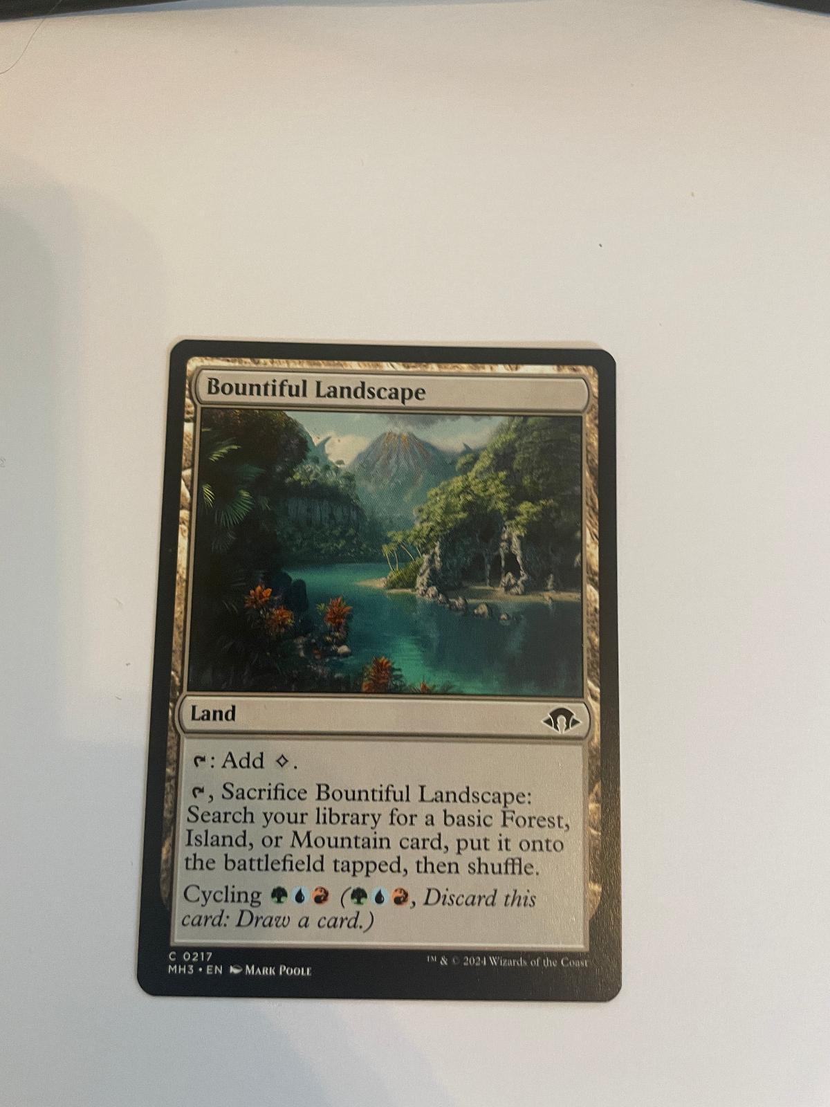 Bountiful Landscape 217 Modern Horizons 3 NM
