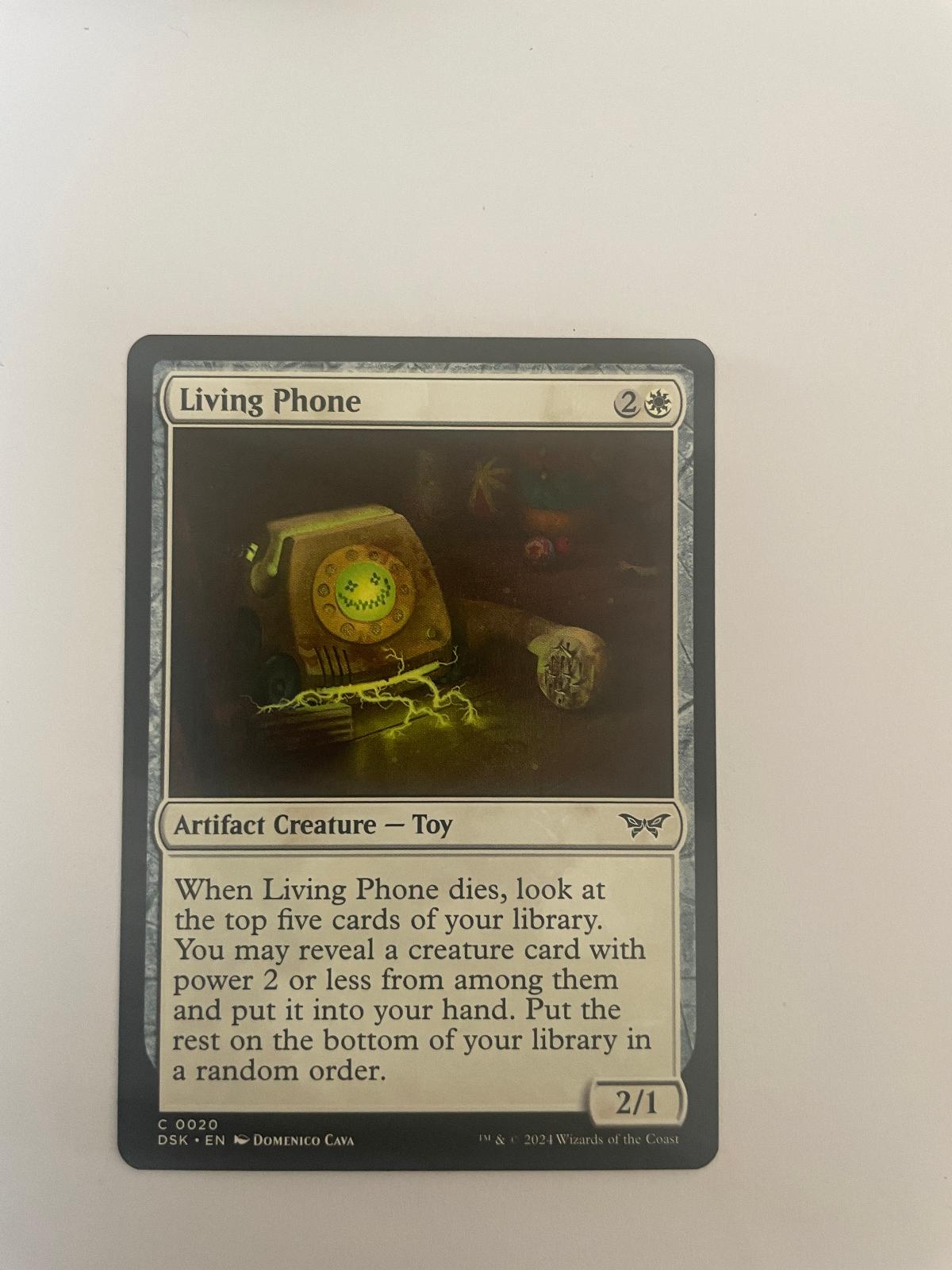 Living Phone 20 Duskmourn: House of Horror DSK NM