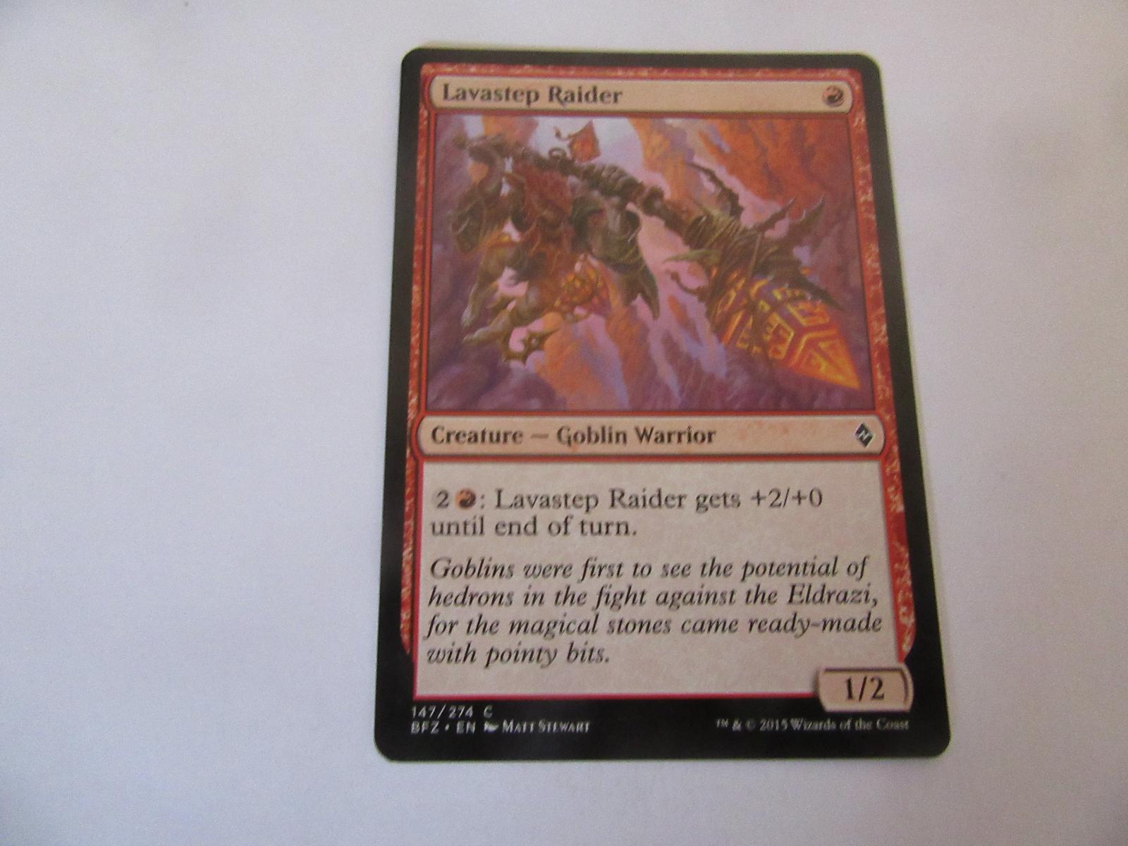 Lavastep Raider 147 Battle for Zendikar NM