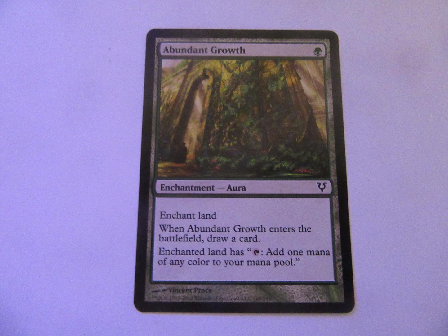 Abundant Growth 167 Avacyn Restored NM