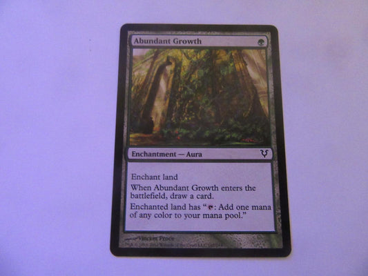 Abundant Growth 167 Avacyn Restored NM
