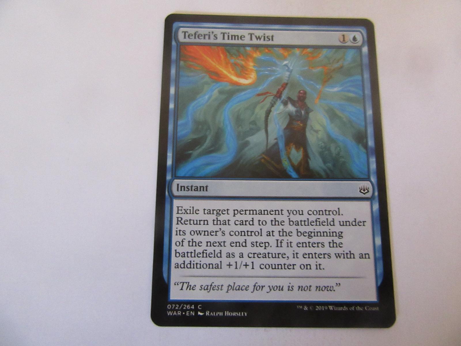 Teferi's Time Twist 72 War of the Spark NM