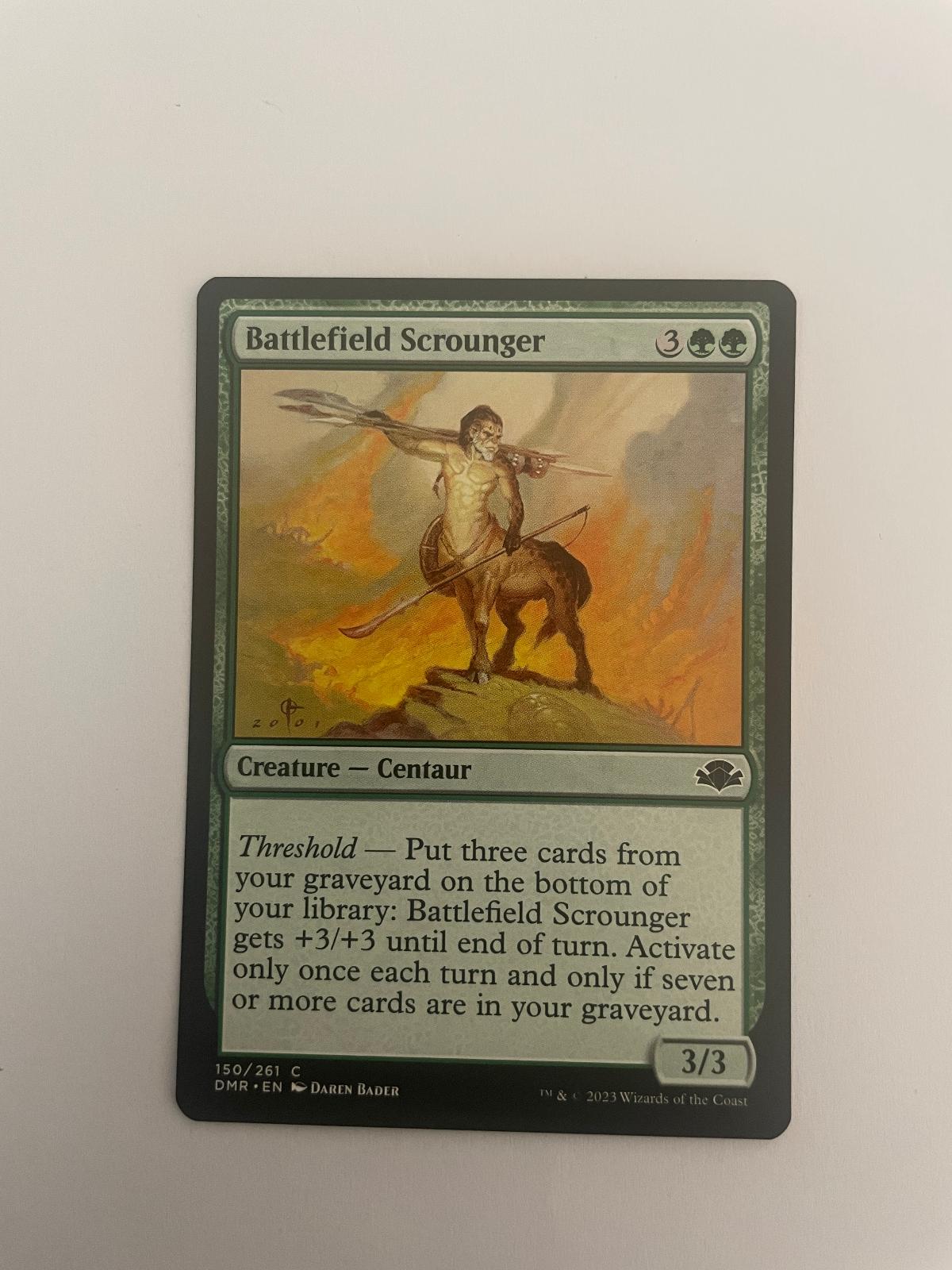 Battlefield Scrounger 150 Dominaria Remastered DMR NM