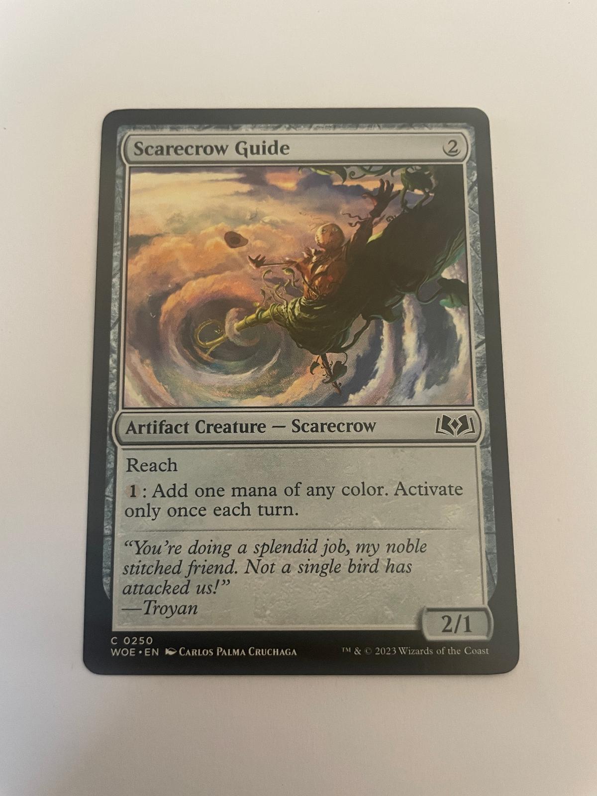 Scarecrow Guide 250 Wilds of Eldraine WOE NM