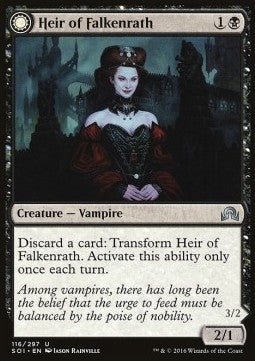 Heir of Falkenrath / Heir to the Night