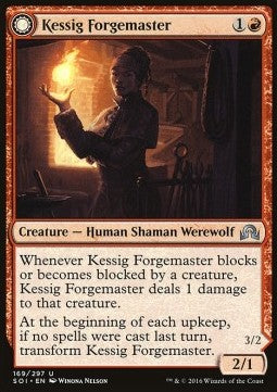 Kessig Forgemaster / Flameheart Werewolf