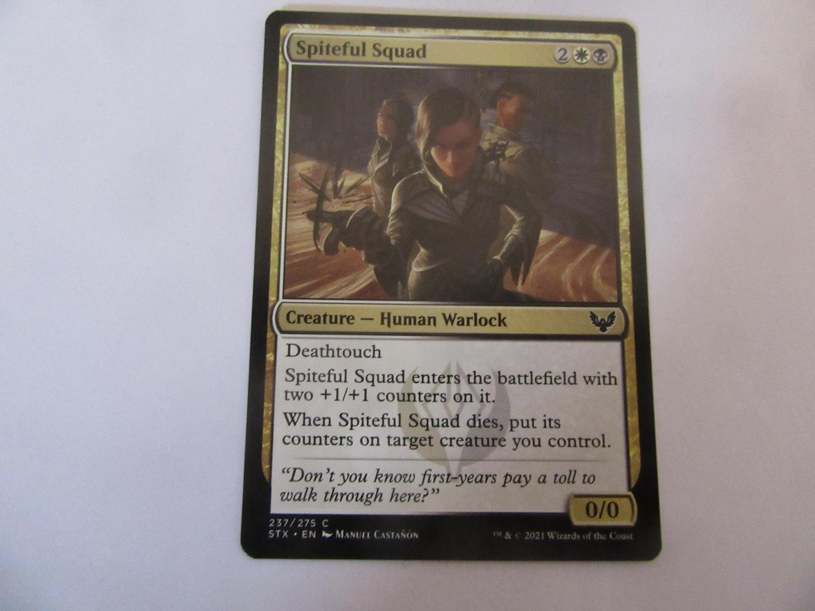 Spiteful Squad 237 Strixhaven: School of Mages NM