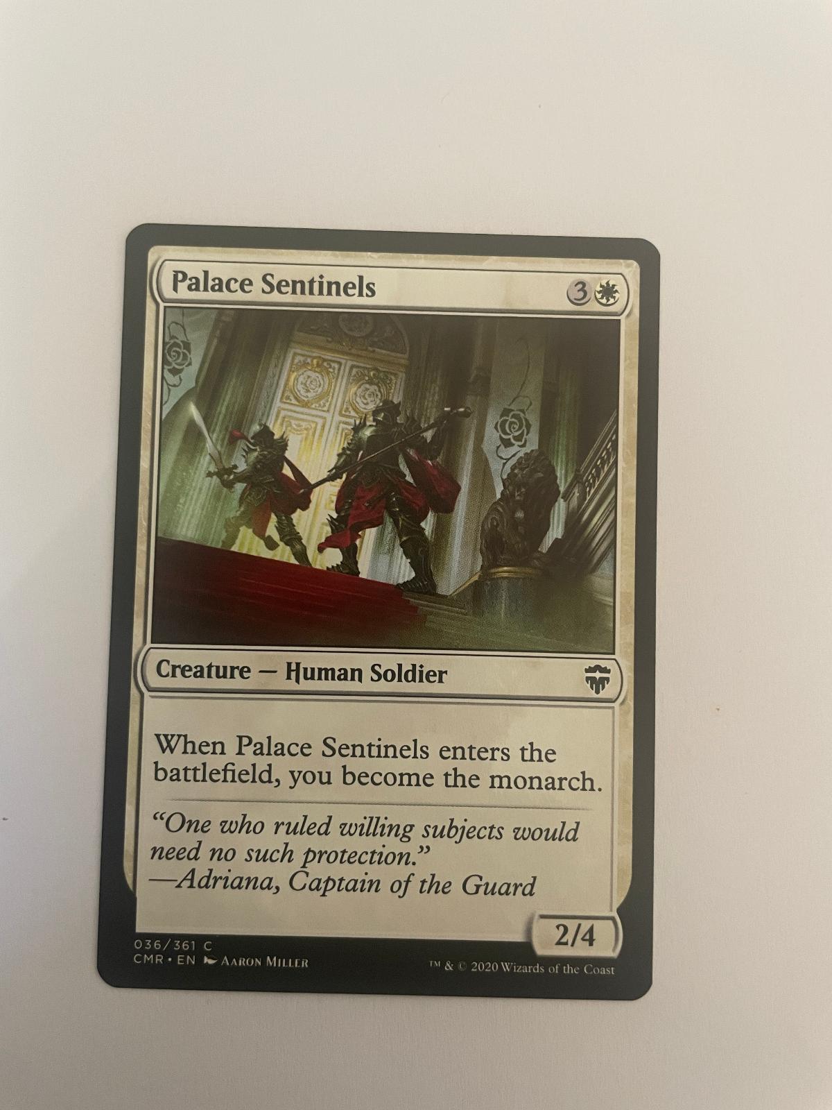 Palace Sentinels 36 Commander Legends CMR NM
