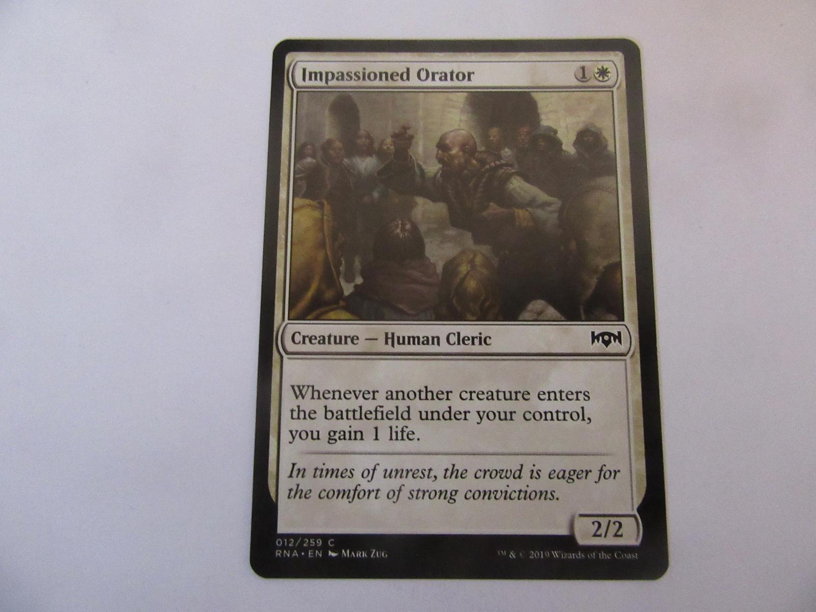 Impassioned Orator 12 Ravnica Allegiance NM