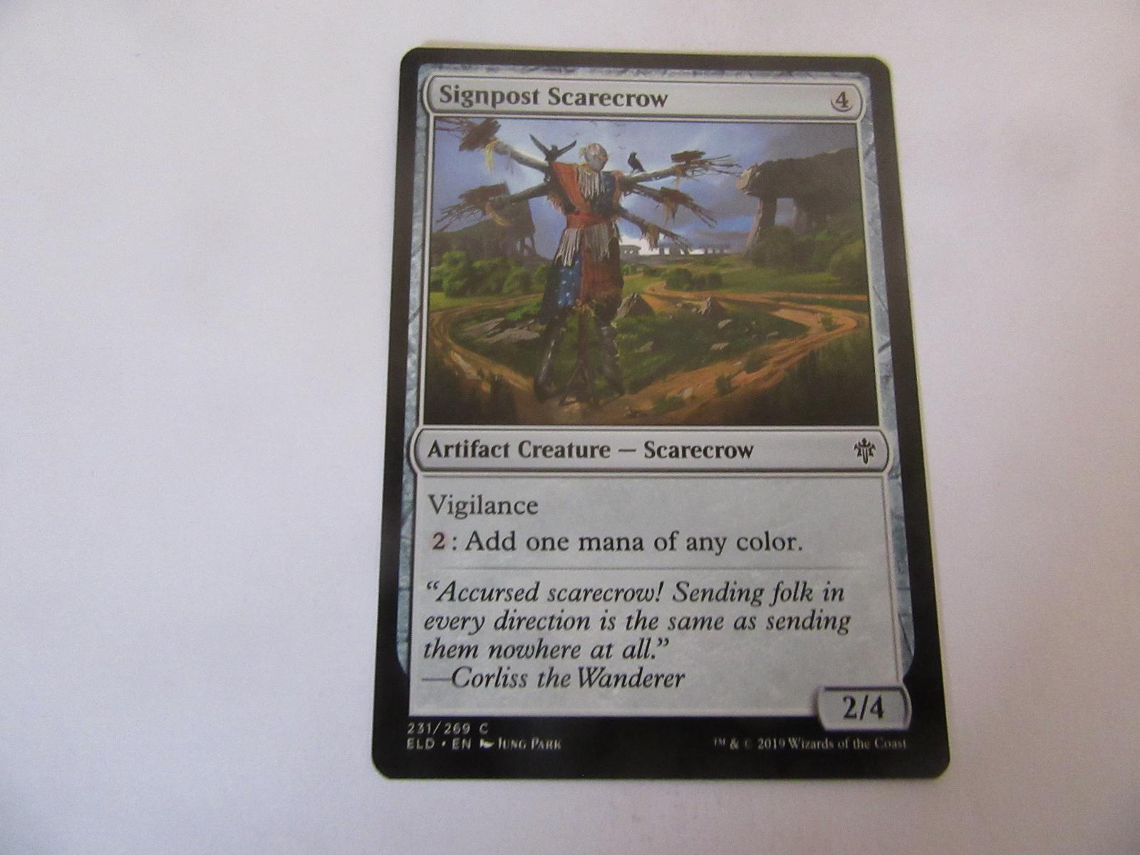 Signpost Scarecrow 231 Throne of Eldraine NM