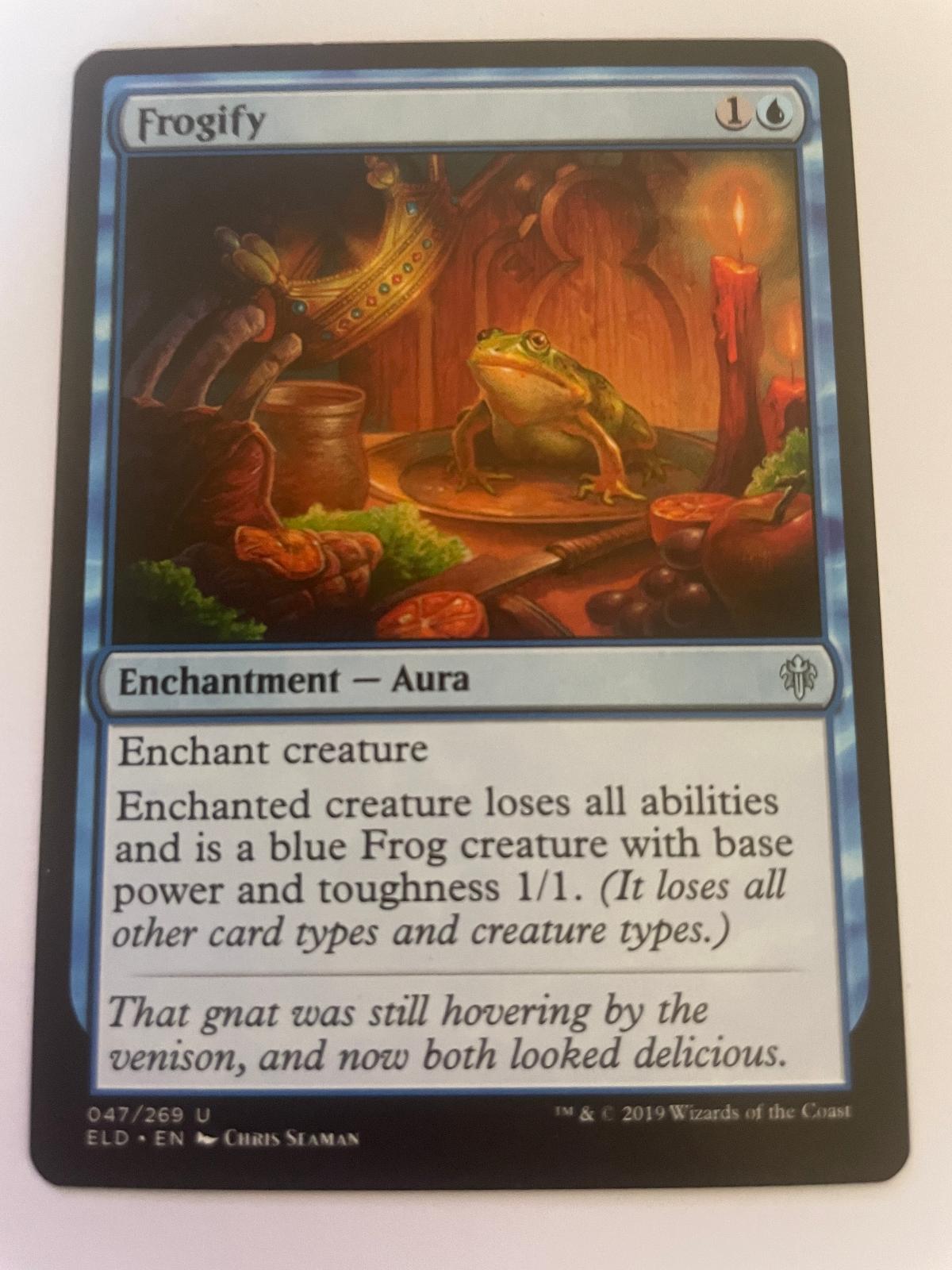 Frogify 47 Uncommon Throne of Eldraine Magic: The Gathering Near Mint