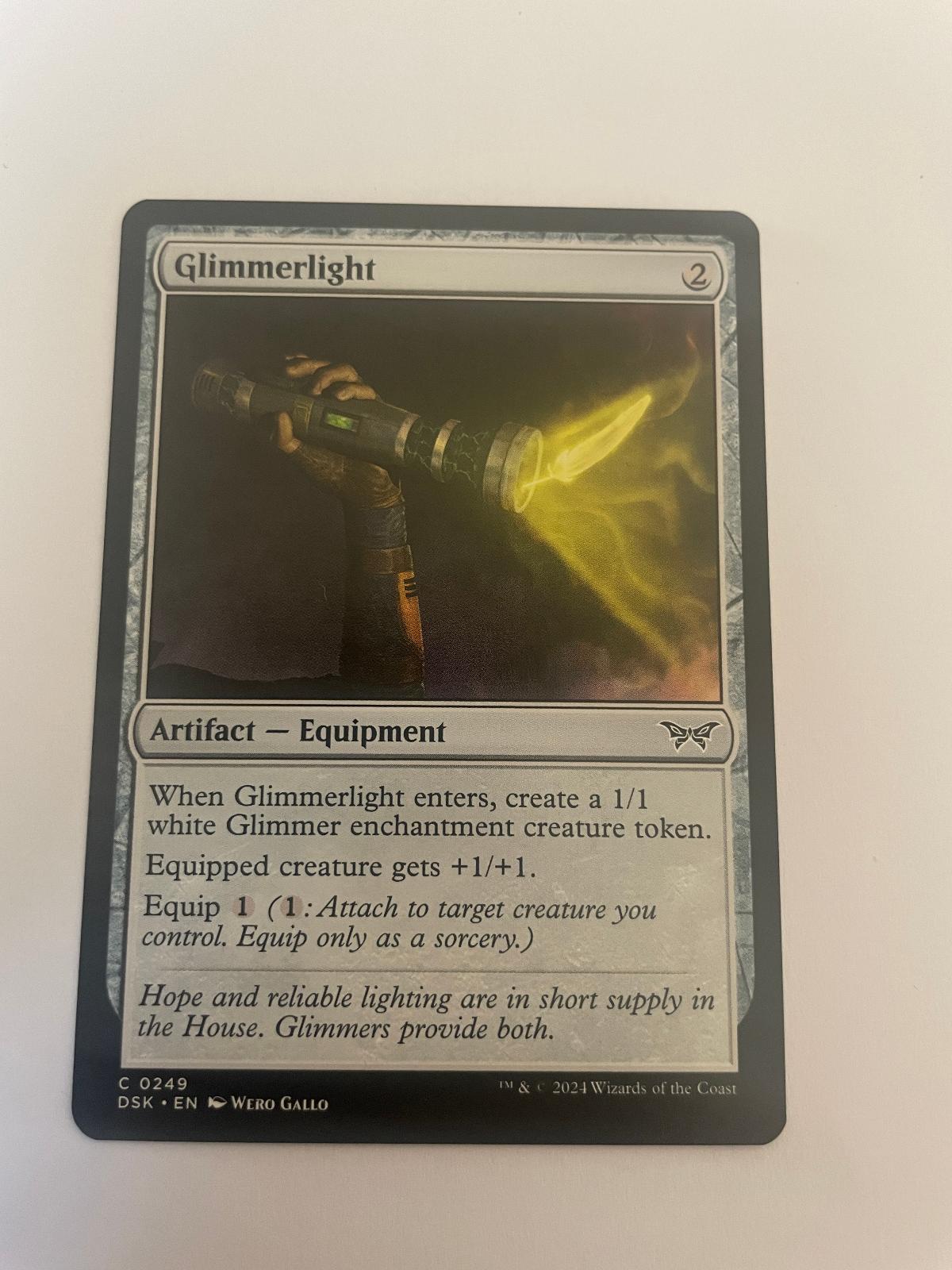 Glimmerlight 249 Duskmourn: House of Horror DSK NM