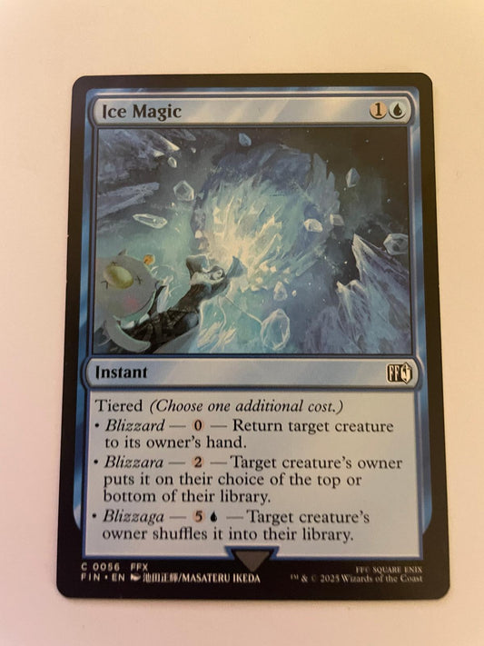 Ice Magic 56 Common FINAL FANTASY Magic: The Gathering Near Mint
