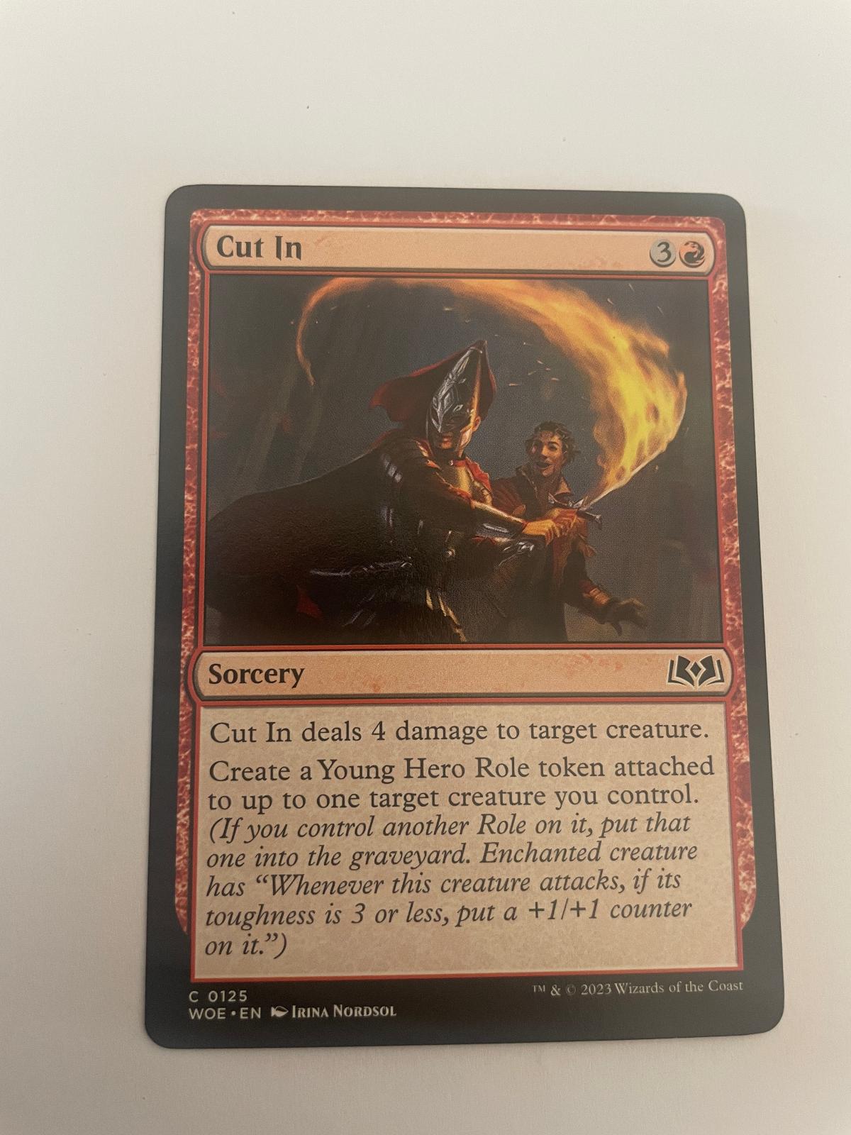 Cut In 125 Wilds of Eldraine WOE NM