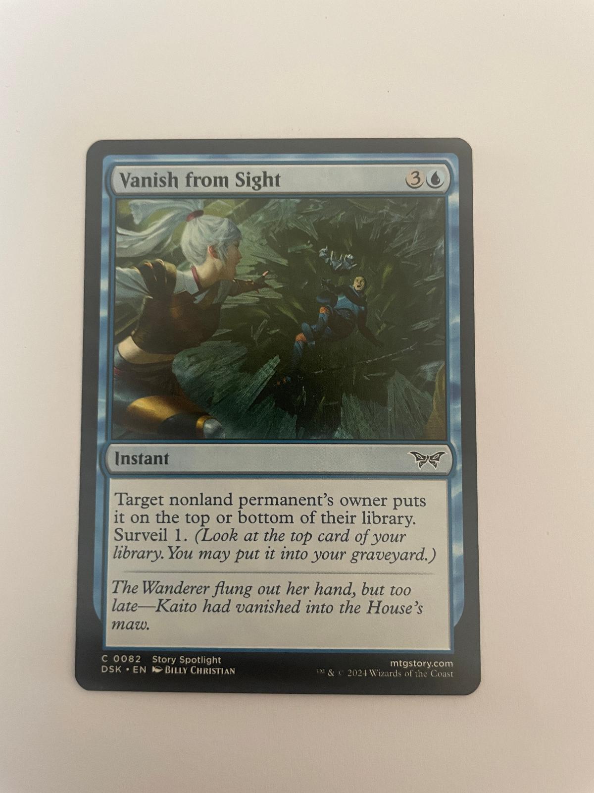 Vanish from Sight 82 Duskmourn: House of Horror DSK NM