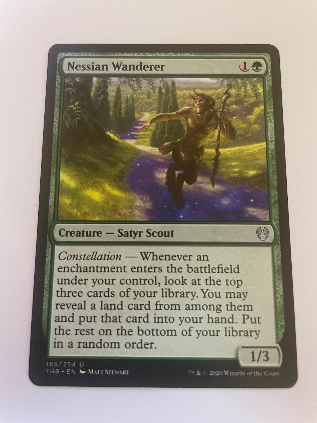 Nessian Wanderer 183 Uncommon Theros Beyond Death Magic: The Gathering Near Mint