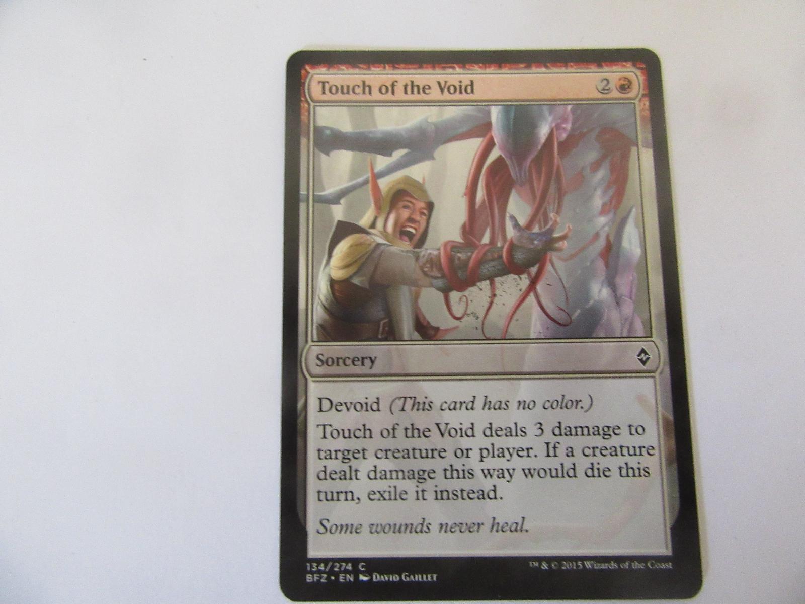 Touch of the Void 134 Battle for Zendikar NM