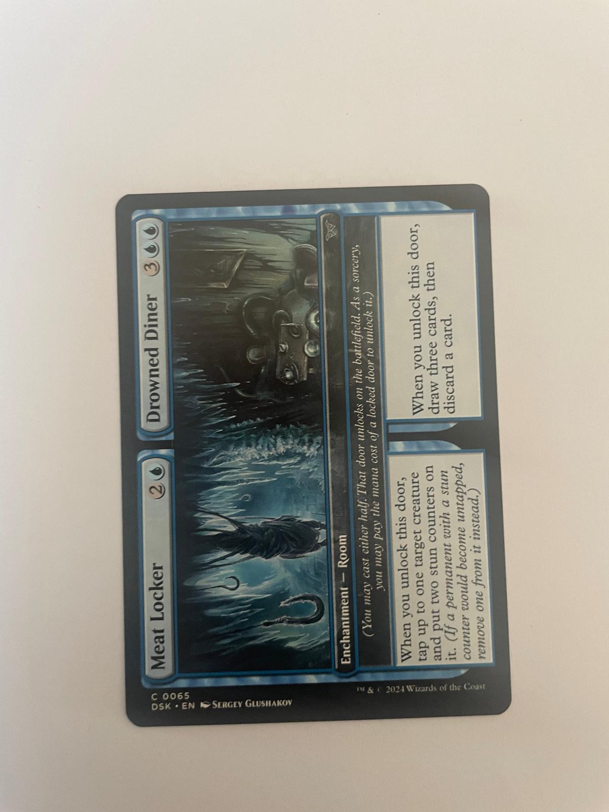Meat Locker // Drowned Diner 65 Duskmourn: House of Horror DSK NM