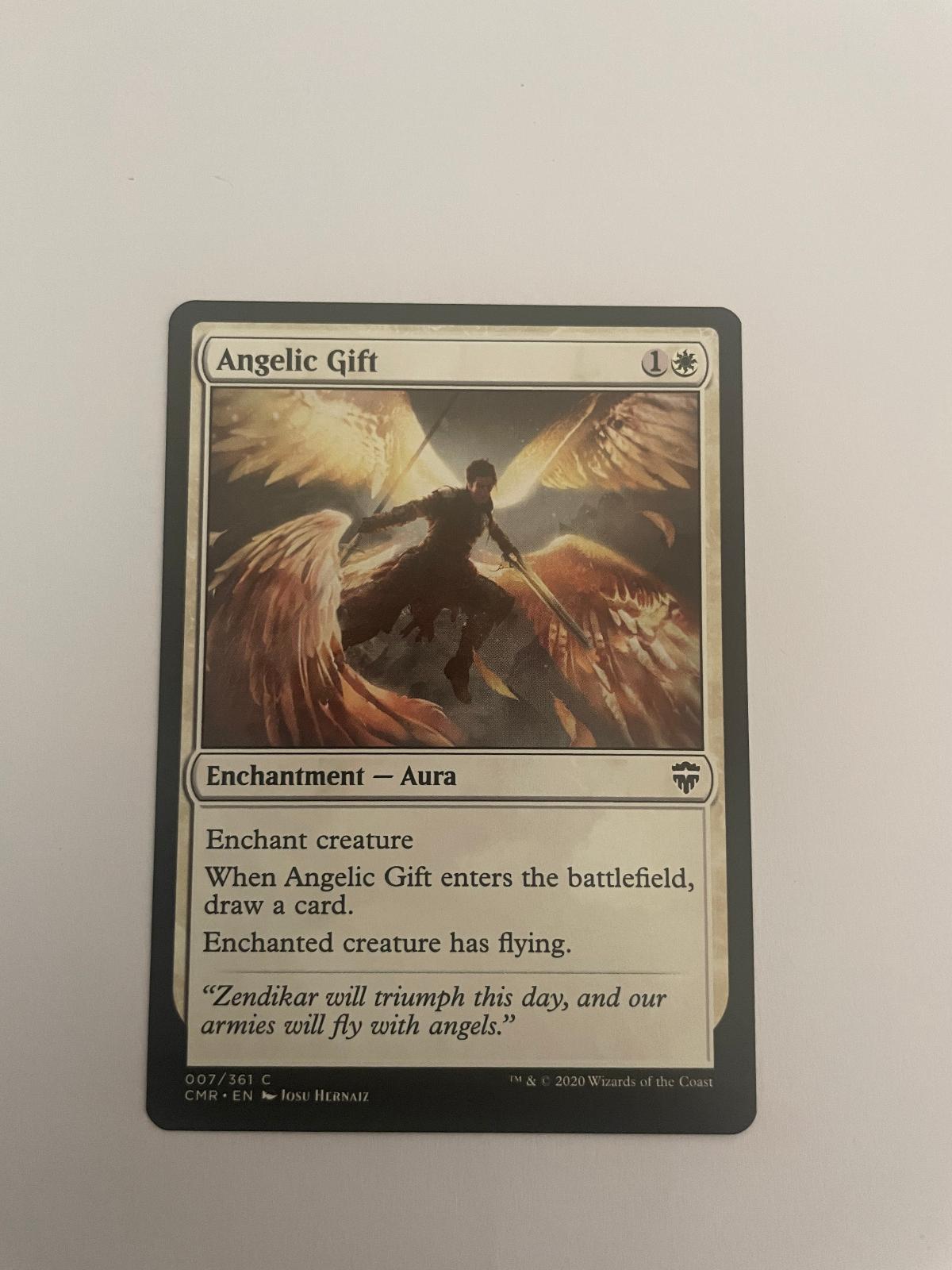 Angelic Gift 7 Commander Legends CMR NM
